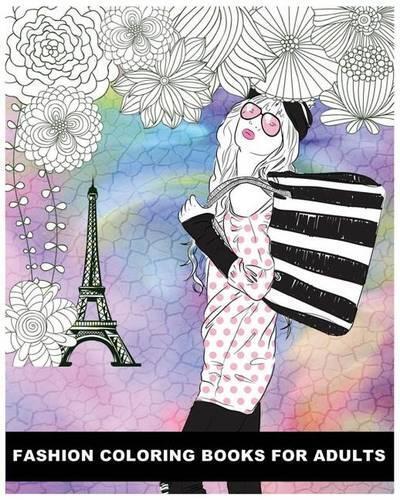 Alexandrine Fashion Coloring Books For Adults (Paperback)