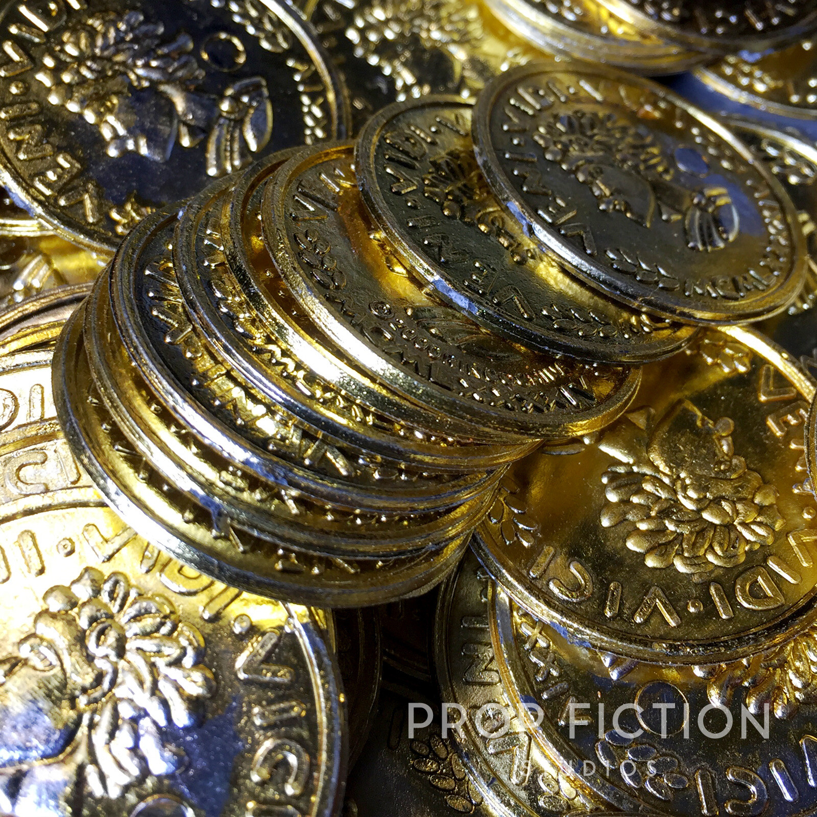 SpiderMan 2 / 3 5 x Background Prop Gold Coins / Plastic Cosplay