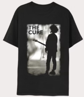 The Cure Men's Black 100% Cotton Crewneck Short Sleeve T-Shirt Sz: Large NWT $14
