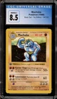 Pokemon Machoke Base Set Shadowless 1st Edition #34 CGC 8.5