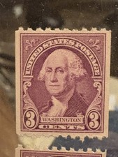 George Washington 3 Cent Stamp. 1932 Purple/Violet 📦