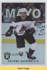 2021-22 Upper Deck Fleer Ultra Rookies Rainbow Foil Dysin Mayo #215 READ 05ql