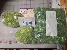3 Lbs Green Decorative Gems And Accent Marbles