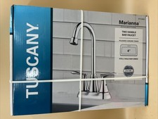 Tuscany Double Handle Bar Faucet Marianna Collection. New, Never Opened. Chrome