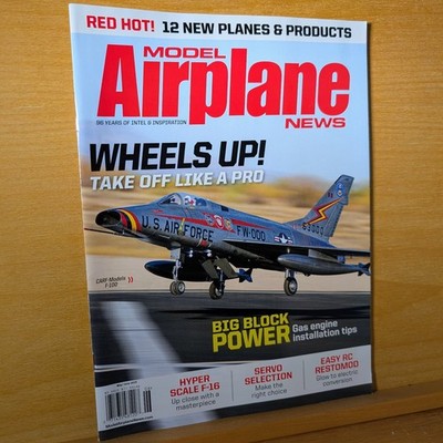 Model Airplane News Magazine May/June 2025 Gas Engine Installation Tips NO LABEL