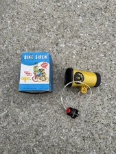 Super MPX Siren Bicycle Alarm Handlebar Mount Remote Push Button Bike Accessory