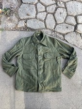 Korean War US Army OG-108 Wool Field Shirt Size Medium CC572