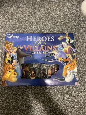 Disney Helden und Schurken Schachspiel Originalverpackt Komplett