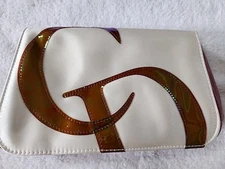 Christian Dior Logo Womens Y2K  Make-up Clutch Preowned