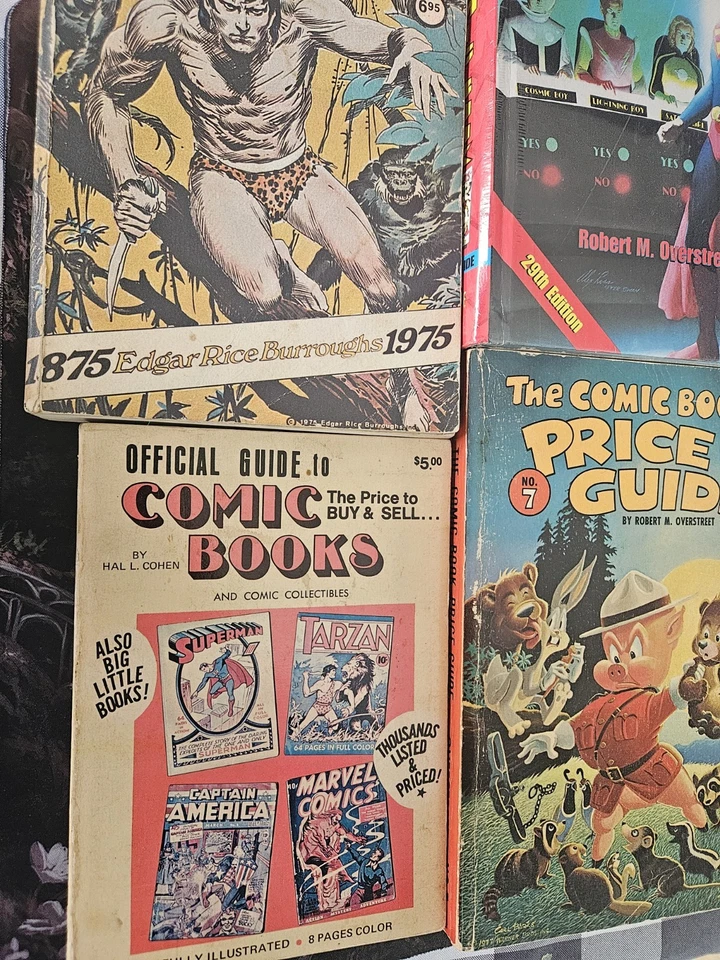 Lote de 11 guías de precios de cómics Overstreet - ¡6 tapa dura!  Foto 2 de 4