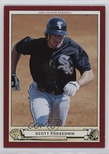 2005 Upper Deck Origins Red 42/99 Scott Podsednik #65 3y4