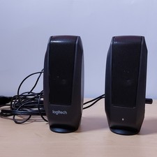 Logitech S120 - 4.4 Watt - 2.0 Stereo Speakers Black 880-000403 For PC and Mac