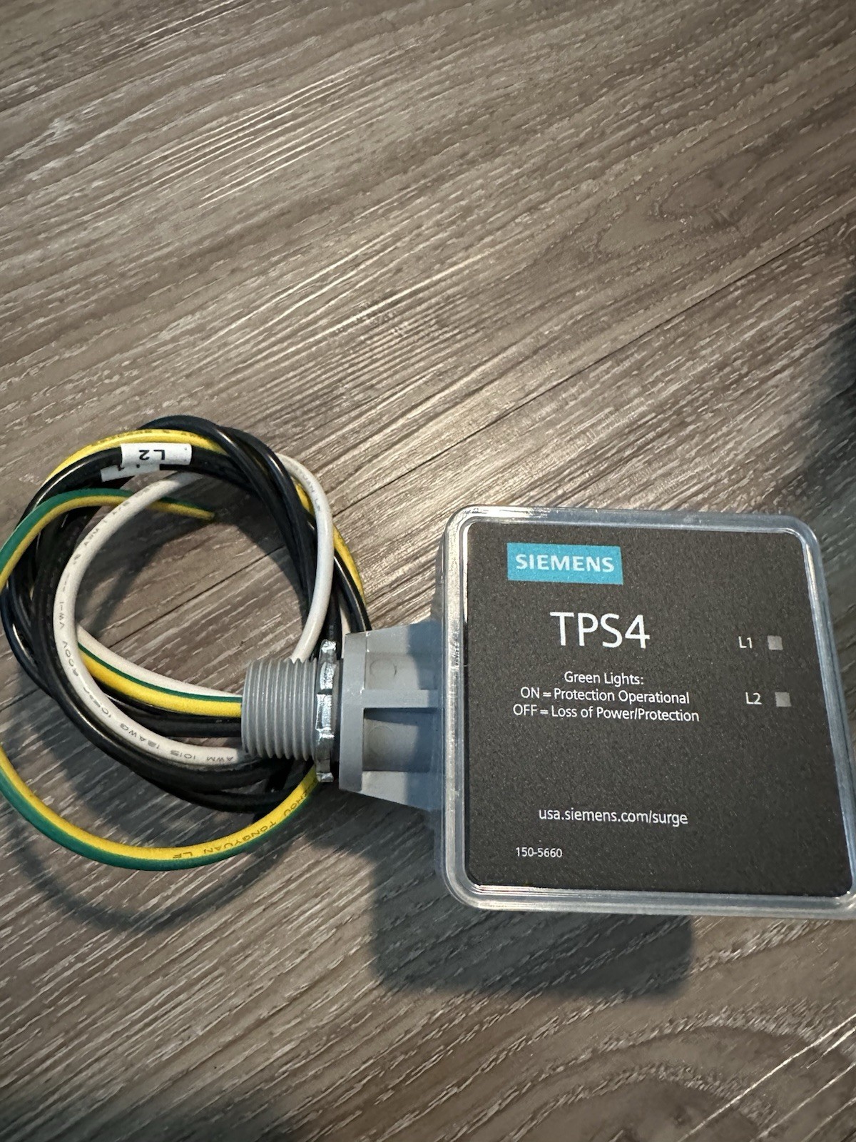 Tps4 Siemens TPS4 SPD Surge Protection Devices TPS4C03050N 120/208V 3Ø 4W ...