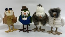 Target Spritz Birds Lot Of 4 Featherly Friends Christmas Fall Winter 2017