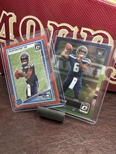 2025 Donruss Optic Preview Jalen Milroe Red Wave #307 / Retro #14