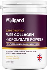 Collagen Powder, Gold Standard Bovine Collagen Peptides Powder by Wellgard - Hig