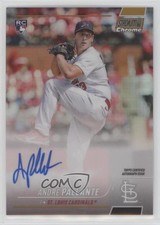 2022 Topps Stadium Club Chrome Gold Refractor 17/50 Andre Pallante Auto 0ly5