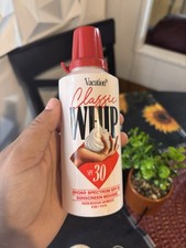 VACATION Classic Whip SPF 30 Sunscreen Mousse Sunblock NEW 4 oz Exp 10/26