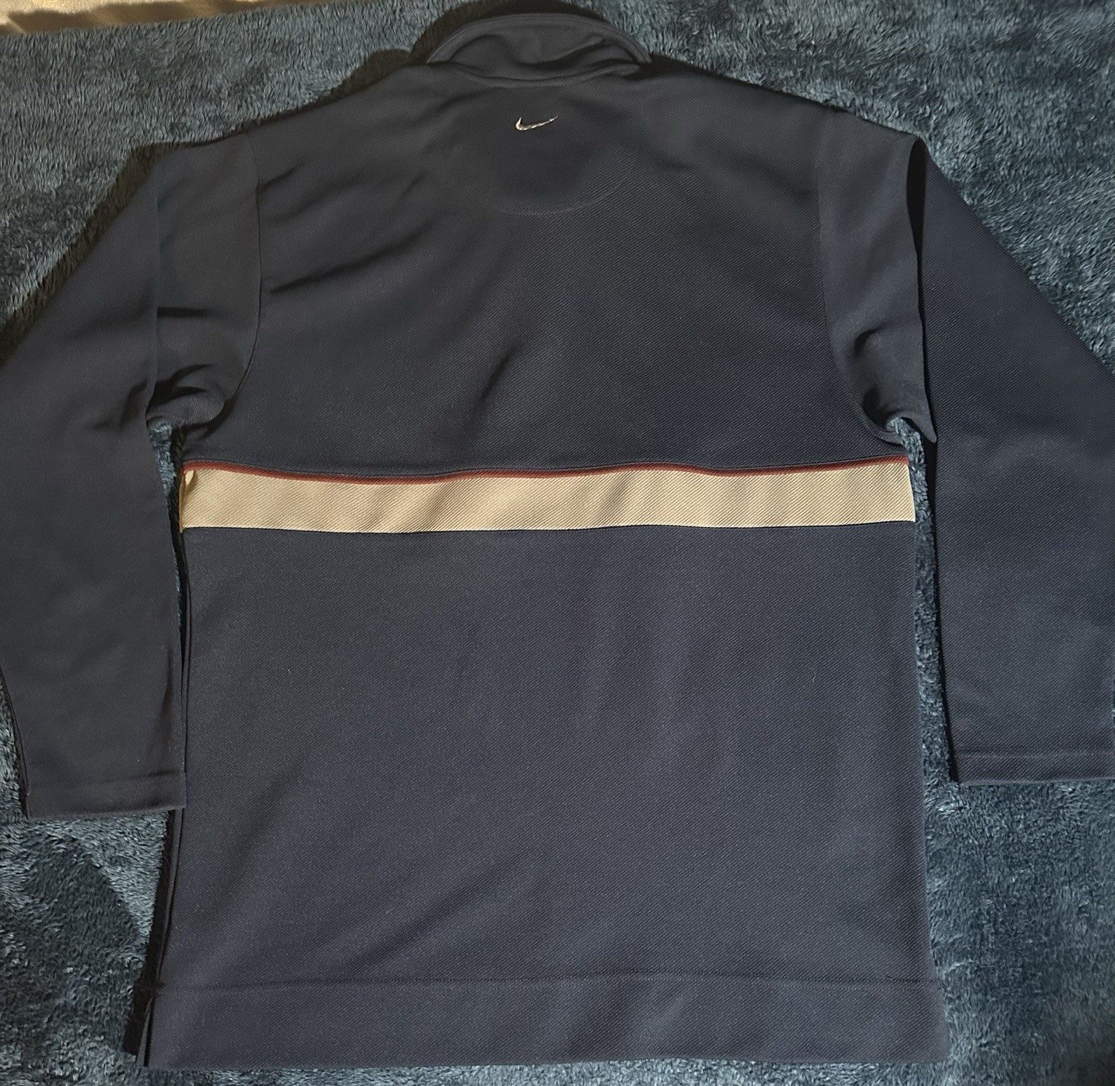 Nike Double Button Collared Long Sleeve Shirt Med… - image 2