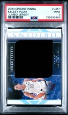 2024 PANINI ORIGINS WNBA TAG JERSEYS #JJKP KELSEY PLUM PSA 9