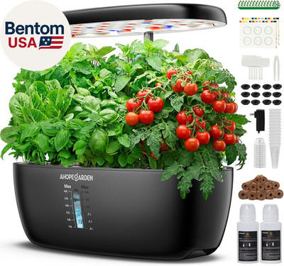 Indoor Garden Hydroponics Growing System: 12 Pods Plant Germination Kit Garden K