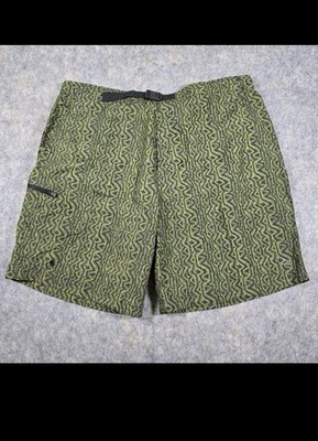 Alpine Design Men s Swim Trunks Board Shorts Size XXL Brief Liner Green Geo