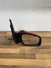06-08 Mk6 Ford Fiesta Drivers Side Wing Mirror Powerfold Colorado Red