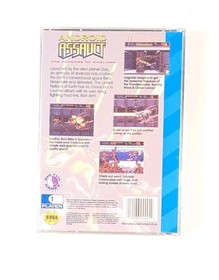 Android Assault: The Revenge of Bari-Arm (Sega CD, 1994) Complete w Manual 