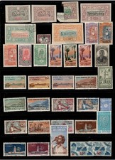 Nice lot - mnh-mh-used French Colonies 1800 s-1960 s- inc. BOB-nice cancels