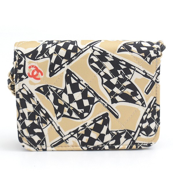 Chanel Mini Matelasse Chain Shoulder Bag Black 341145