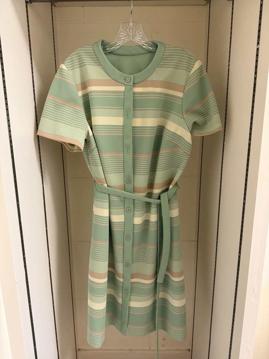 Absolutely Perfect Vintage Dress With Tie Waist Altogether Fashions View 4