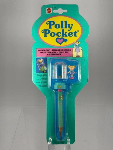 1990 Polly Pocket Bluebird "Pencil Top With Tiny Tina" NIP