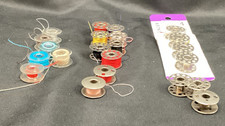 Vtg Bobbins Metal And Plastic Qty 22 - free shipping