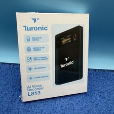 Turonic L813 AI Voice Recorder with AI Technology USB-C, Dual Mics