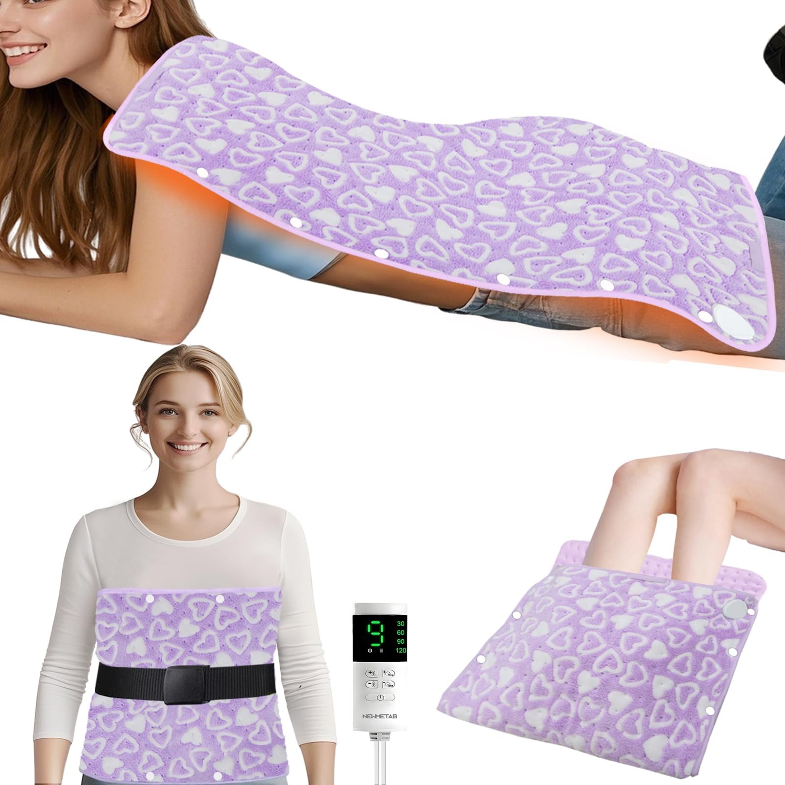 For Back & Feet Warmers & Wrap Around, 10ft Co...