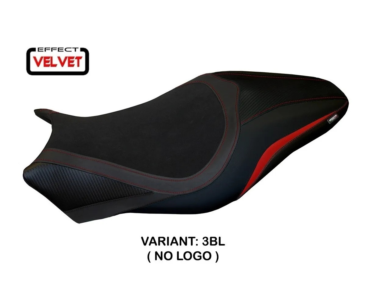 Seat saddle cover Valencia Velvet Black TPZ DUCATI MONSTER 821 2017 2020 L3