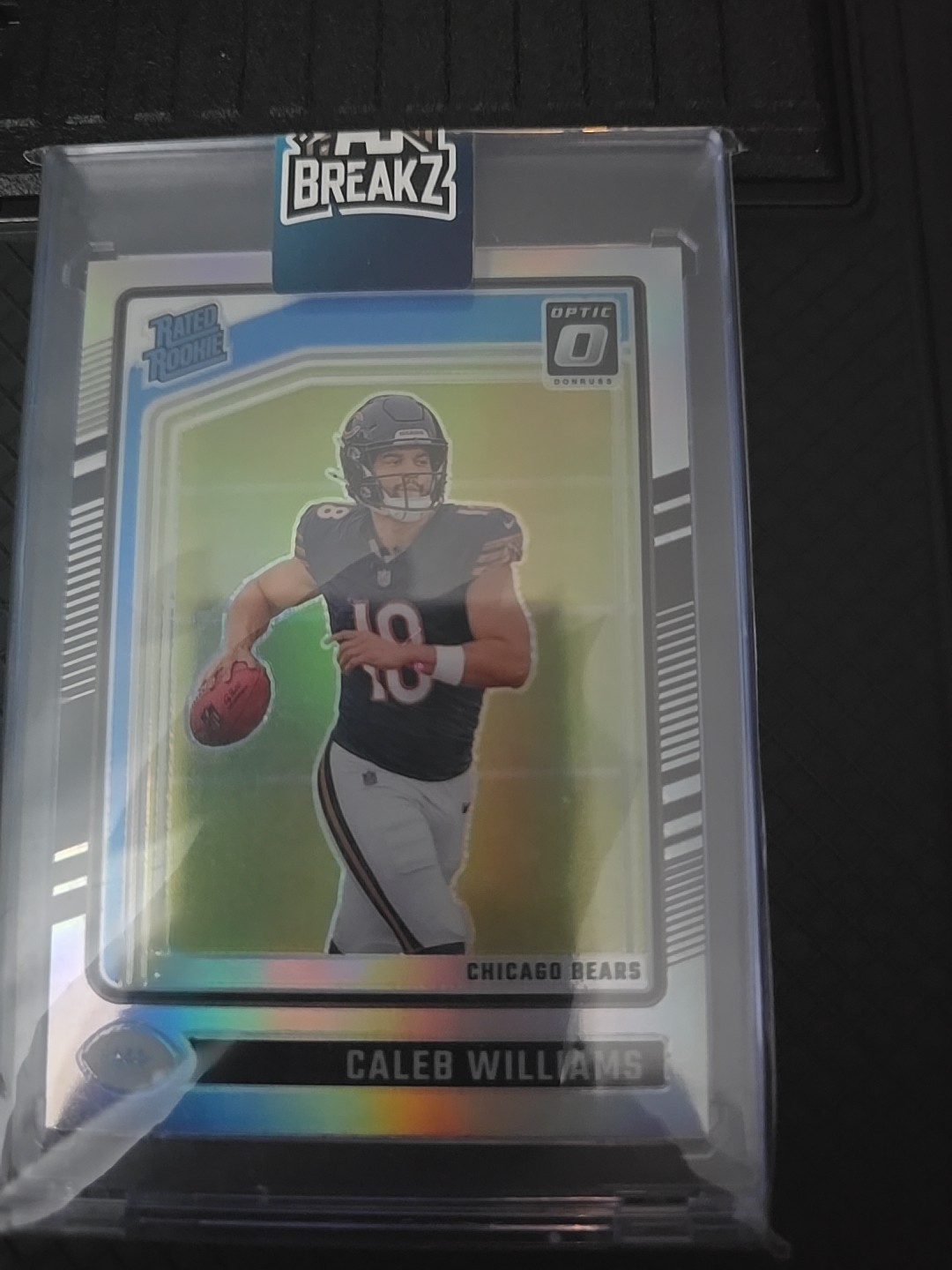 2024 Panini Donruss Optic - Rated Rookie Caleb Williams #201 Holo Prizm (RC)