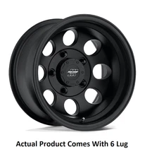 Pro Comp 34 Series Rockwell 5034-78536 Wheel VINTAGE 15X8 6X5.5 108 -19 M-BLK