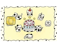 Hello Kitty And Friends Credit Debit Card Sticker Skin Free Shipping 