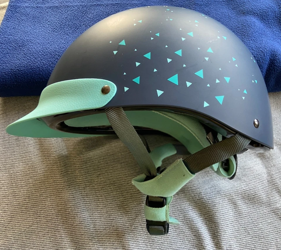 Decathlon Reithelm Größe M =  55-58cm Farbe dunkelblau