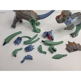 LEGO Dinosaurs Incomplete Sets 6719 6720 1371 Parts Lot Spinosaurus T-Rex