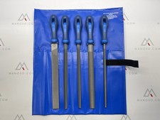 Pferd 542WR250H2 Type Cut 2 Machinist's File Set, Multi-Colour, 250 mm