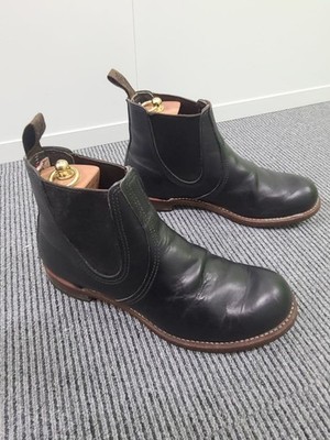 Red Wing Men's US 10.5D Side Gore Chelsea Work Boots 2929 Black