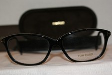 Brand New Authentic Tom Ford 5316 Shiny Black 001 54-14-140 W Original Case 