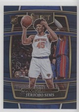 2021-22 Panini Select Concourse Blue Prizm Jericho Sims #87 14dq