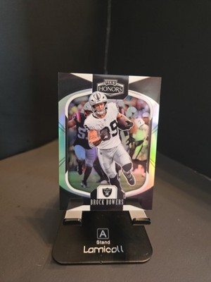 2025 Panini Honors - #'d /99 SP Brock Bowers Las Vegas Raiders Football NFL!