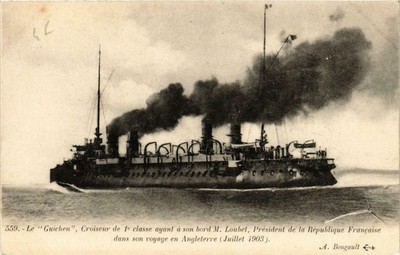 CPA Le Guichen SCHIFFE (782463)