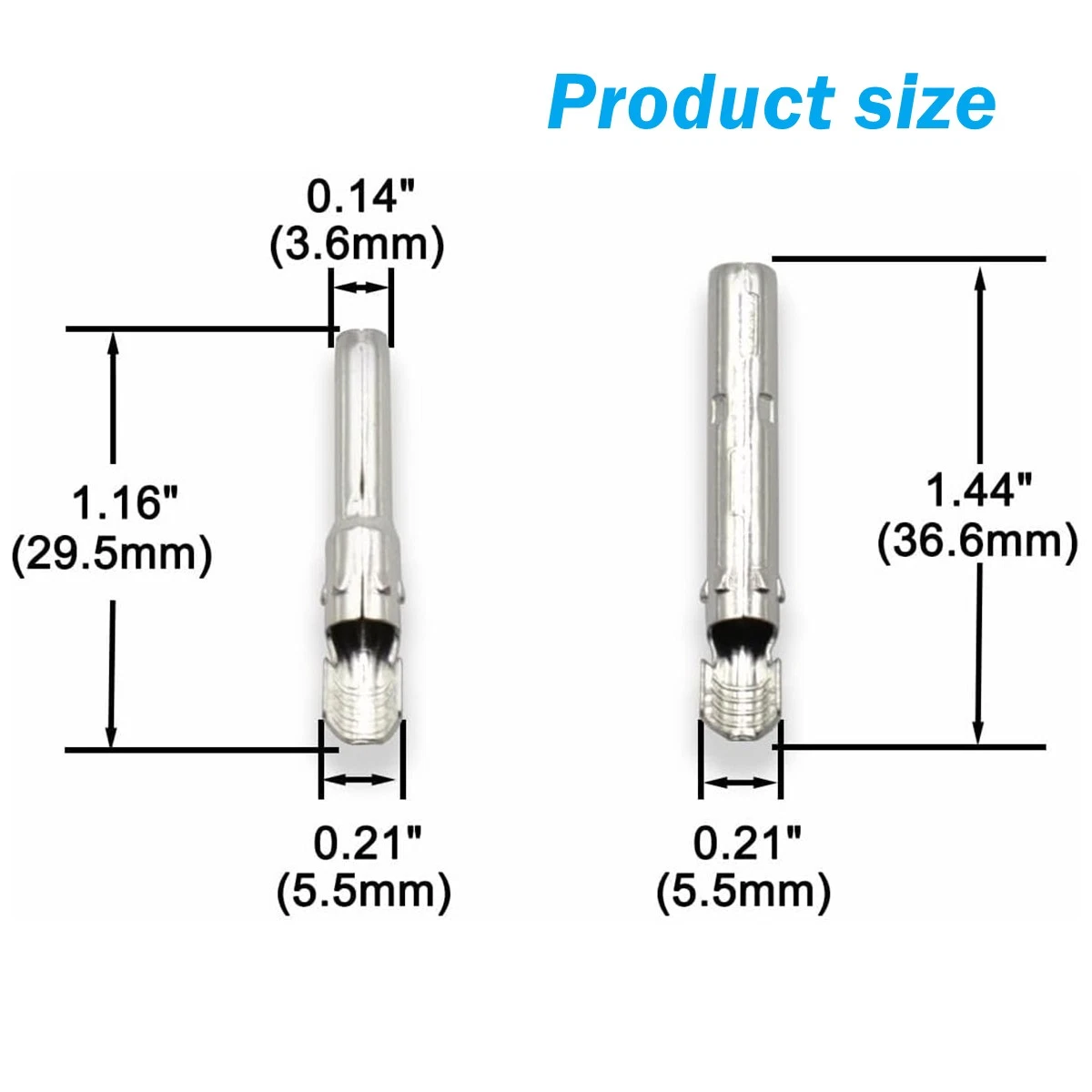 5~20 Pairs Solar Connector Male Female Inside Metal inner Core Terminal Pins 30A