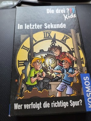 Die 3 Fragezeichen ???  Kids  In letzter Sekunde - Detektivspiel von Kosmos