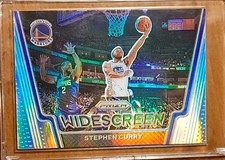 STEPHEN CURRY 2020-21 PANINI PRIZM SILVER PRIZM WIDESDCREEN #3 W/ ULTRA PRO CASE